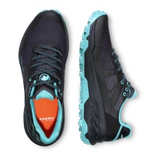 Mammut Trail Running Shoes Sertig II Low GTX (Multifunctional, waterproof) black/blue Women